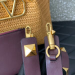 Valentino Medium Shopping Bag In Synthetic Raffia